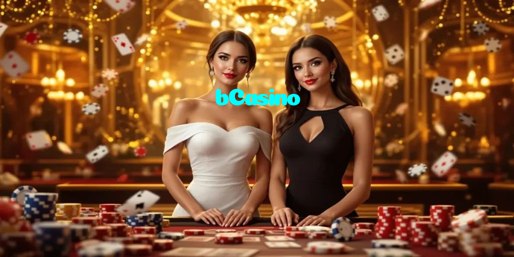 bCasino casino presented on mobile device in Pakistan with slots and live games