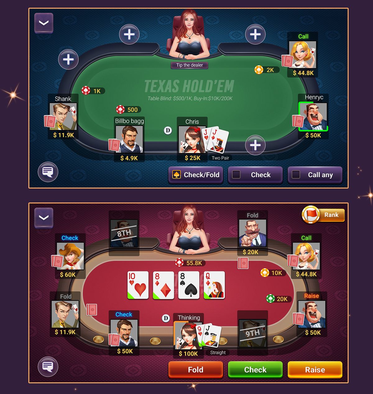 bCasino آن لائن کیسینو میں اصل گیمز